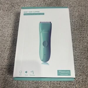 NEW! Meetcare Baby Hair Clipper Professional 28 teeth blade system